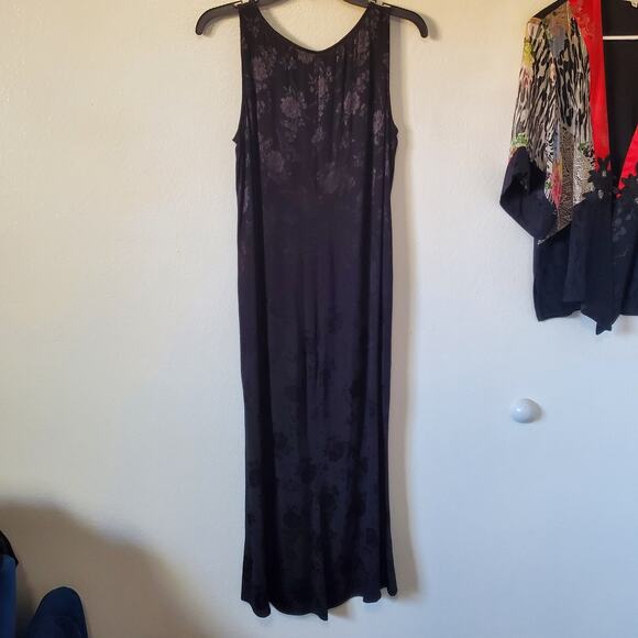 Vintage Spencer Alexis Womens M/L Maxi Dress Jacket Set Asian Inspired Patchwork - Picture 4 of 16